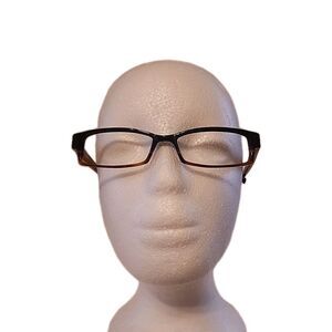 OGI MOD A7106 287 Black Tort Eyeglass Frame 50-15-140 Germany  Acetate Petite